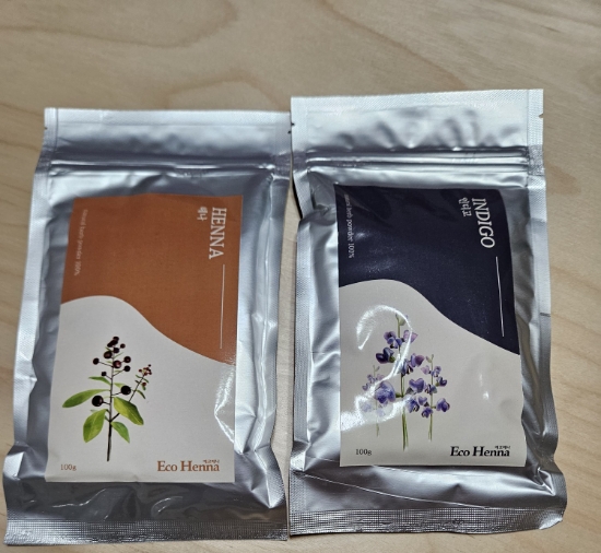  천연염색 새치염색 에코헤나 사용후기