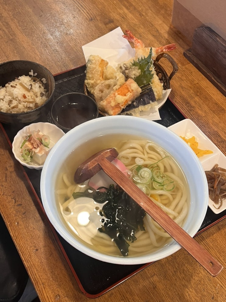  후쿠오카 유후인 이나카안 우동, 점심 찐맛집 추천