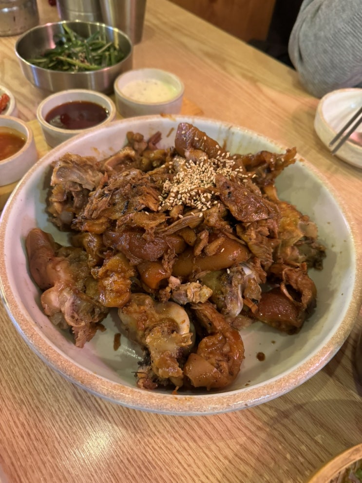  [족황상제 잠원본점] 직화불족발이 맛있는 고터 맛집 족황상제