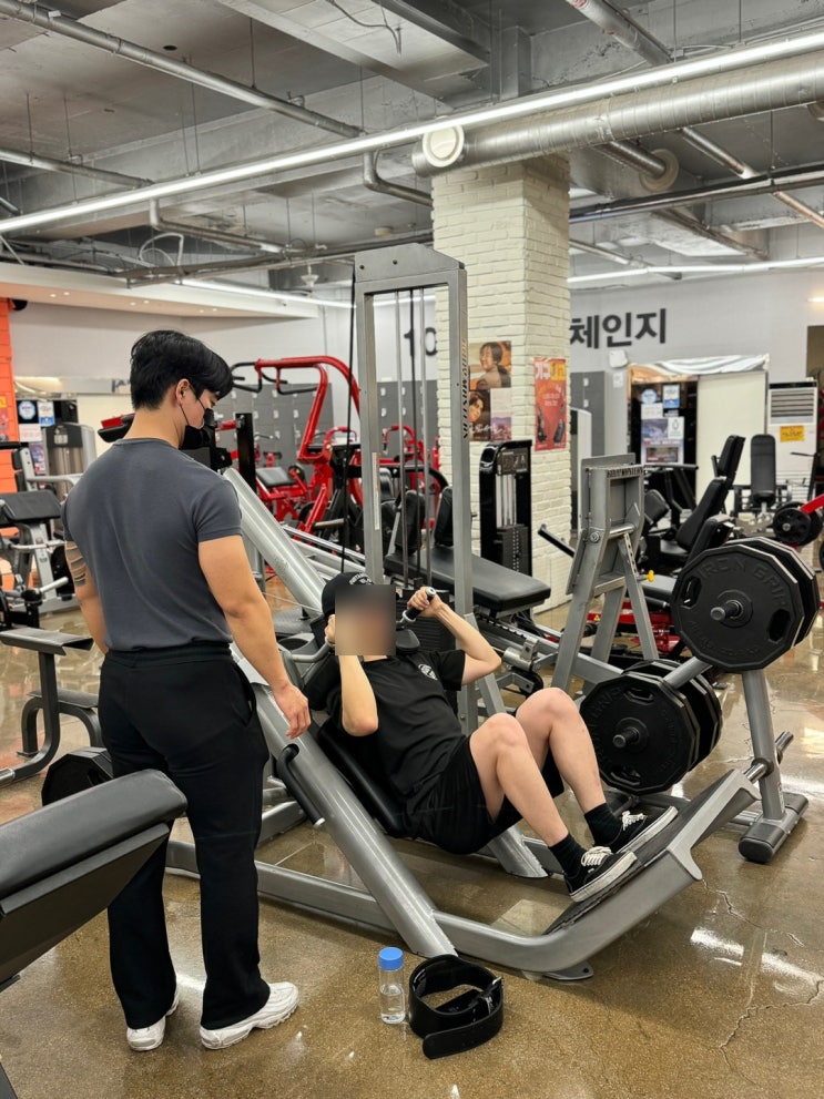  한성대 헬스 백퍼센트짐 방문했어요