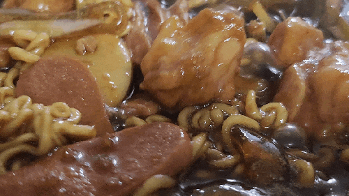  [광명 철산] 땅스부대찌게 광명철산점 - 부대찌개 밀키트 전문점, 땅스부대찌개 x 검은사막 콜라보 검은찜닭 부대찌개 신제품 출시. 굿즈와 포토카드, 경품 이벤트 중