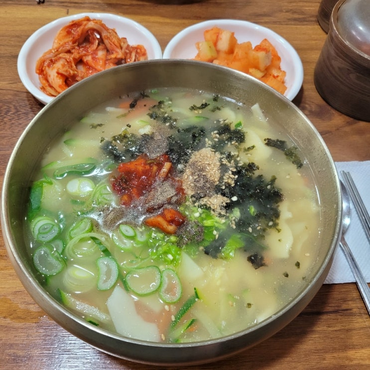 [백운역수제비 백운역맛집]옛날수제비 백운역맛집