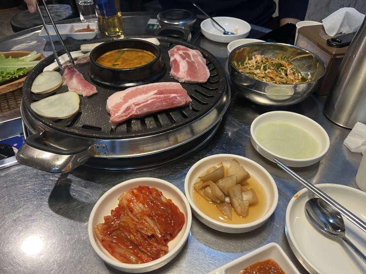 청주 충대 맛집 한마음정육식당 충북대점 후기 (목살, 항정살 추천)