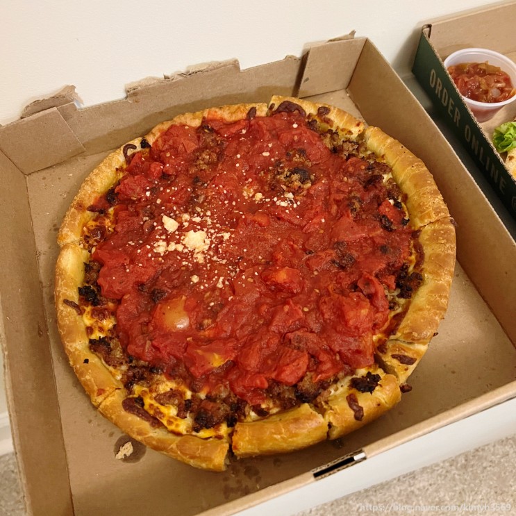 미국 피자 브랜드 우노 시카고 딥 디쉬, 타코 피자