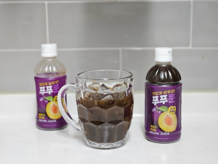  직빵주스 올리브영 푸푸룬 주스로 선택했어요