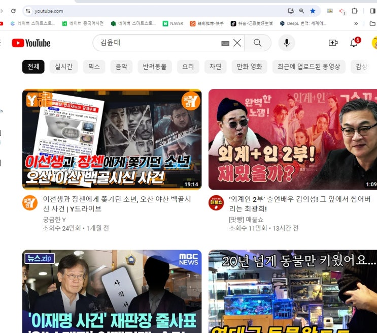  pc에서 유튜브 소형 플레이어 윈도 창 없이 크기 조절 설정 PIP 모드