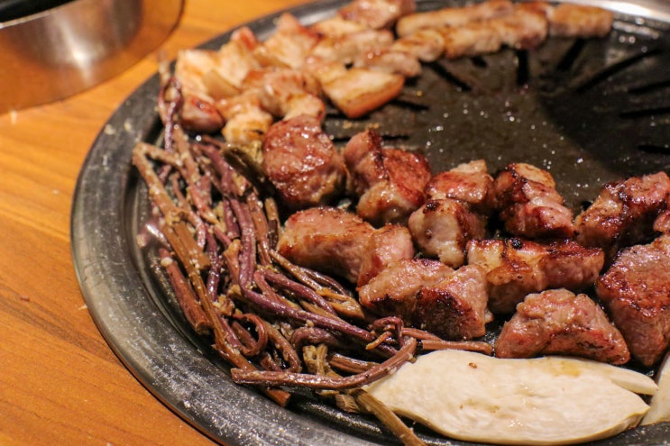  한마음정육식당 천호점 :: 넓은 주차장에 가성비 넘치는 천호 고기집