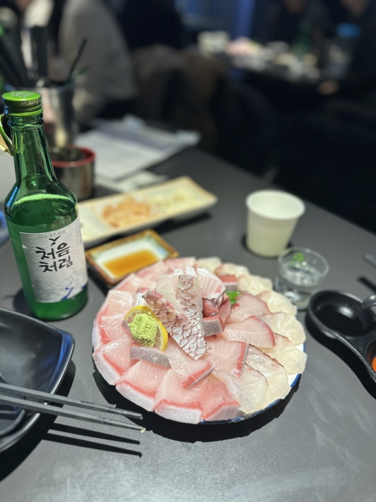  [사당역 겨울 대방어] 솔직후기 바다당 참돔세트, 해물라면 조합 최고! (주말 오픈런 웨이팅 꿀팁 포함)