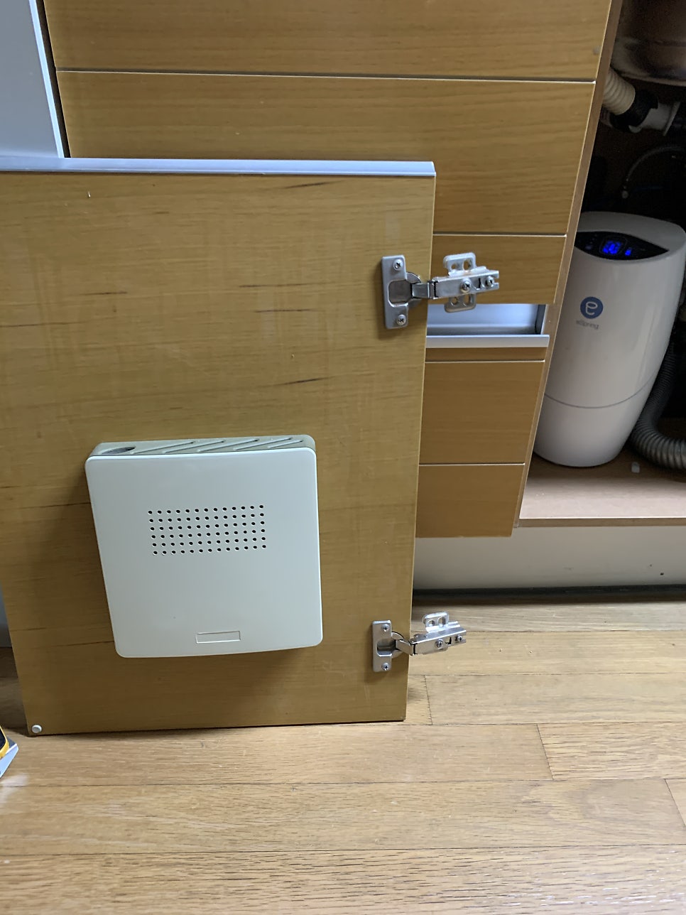 싱크대문짝3단서랍장교체