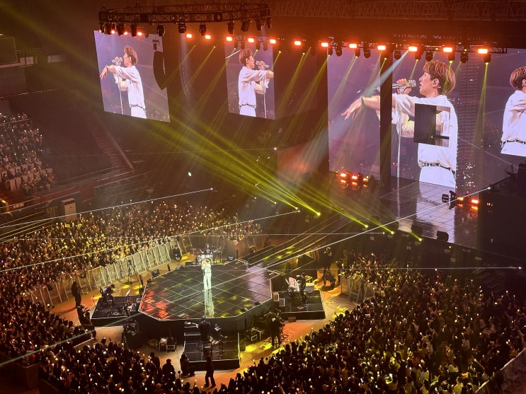 잠실실내체육관 3층 시야 29구역 좌석 후기 <b>이준호 콘서트</b>... 