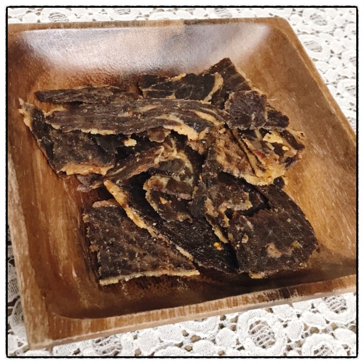  셰프킴바이트저키 오리지널 소고기육포 수제육포 맥주안주 맛 후기