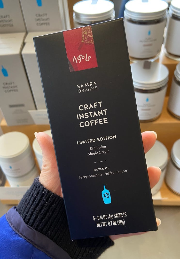  [Blue Bottle] 어디서나 즐기는 블루 보틀, 블루보틀 인스턴트 오리지널 & 에티오피아 리미티드 에디션