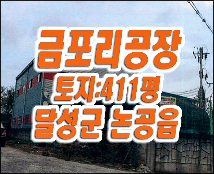 달성군 논공읍 금포리 공장 경매 급매 임대 달성군 논공읍 금포리 공장 경매 급매 임대