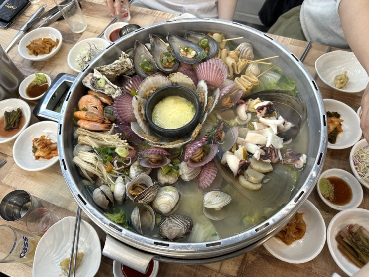  [제주 맛집] 제주시 도남동 정부청사 근처 맛집 : 택이네조개전골
