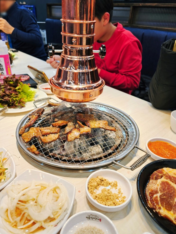  명륜진사갈비 고양화정역점 무한리필 고기뷔페 맘껏 먹고 왔어요