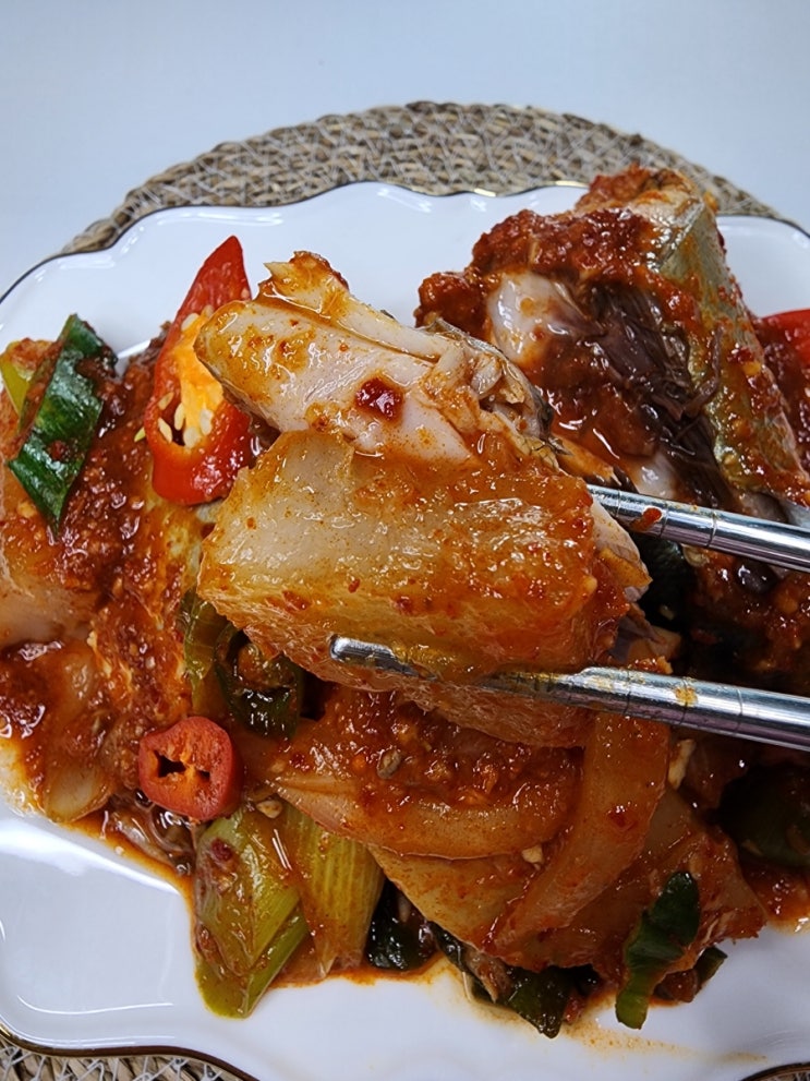  고등어 무조림, 칼칼한 고등어 무조림 황금 레시피