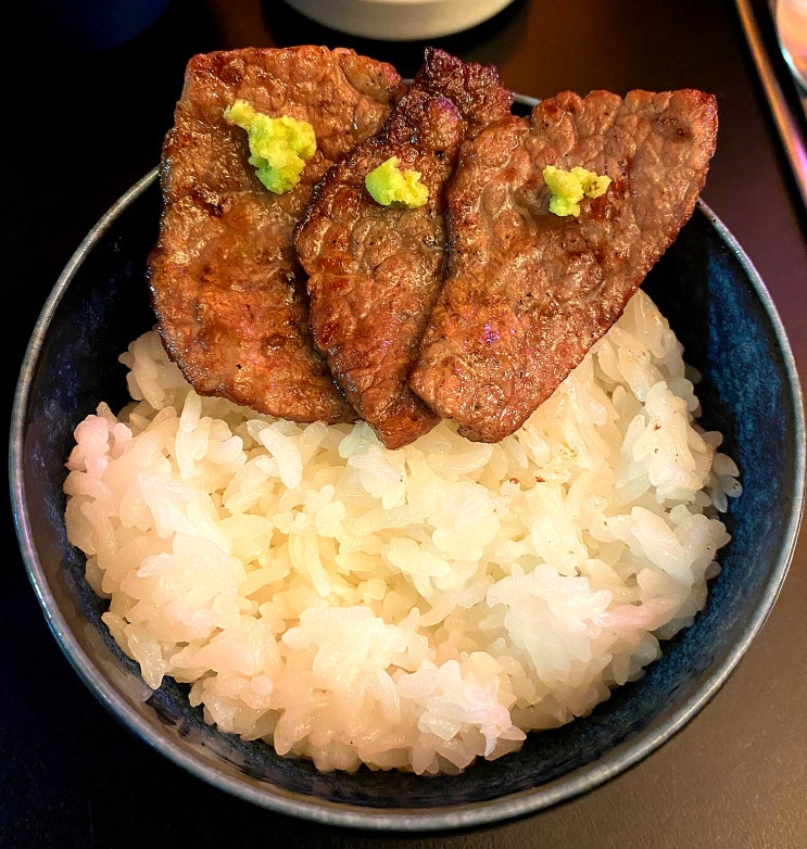  성북천에 비치는 예술적인 마블링, 삼선교 맛집 야키니쿠 전문점 최우수 솔직후기