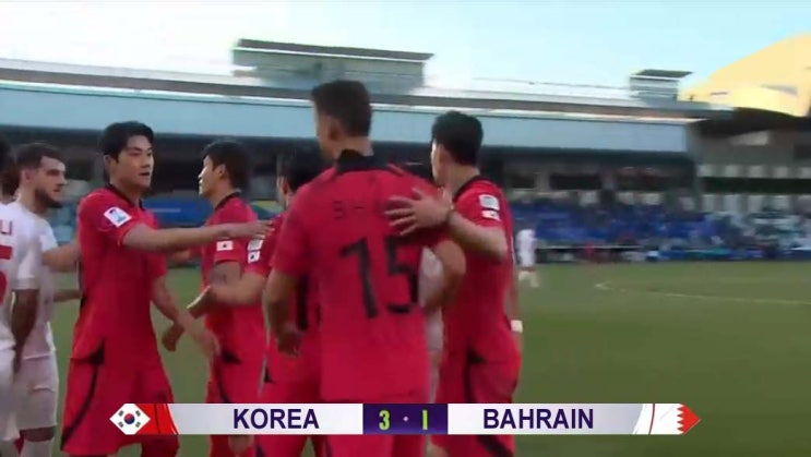  2024 AFC 아시안컵 E조 1차전 대한민국 vs 바레인