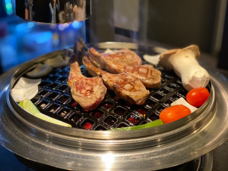  군자역고기 맛집 고기집 데이트 에이뿔램 양고기 구워주는 룸식당