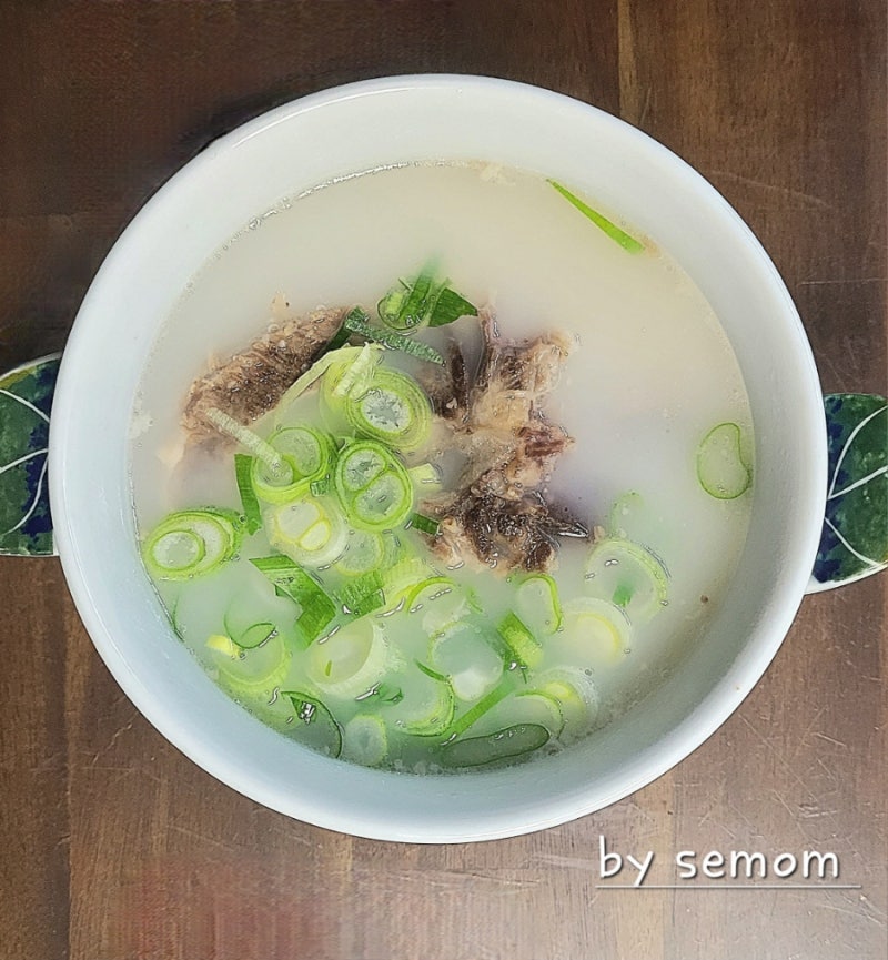 소꼬리곰탕 끓이는법 한우꼬리반골 꼬리곰탕 효능