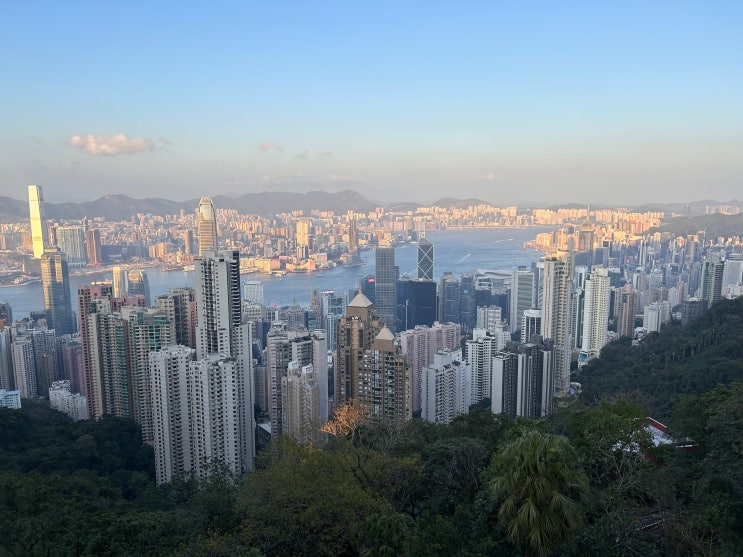 홍콩| 피크트램타고 빅토리아파크 올라가기