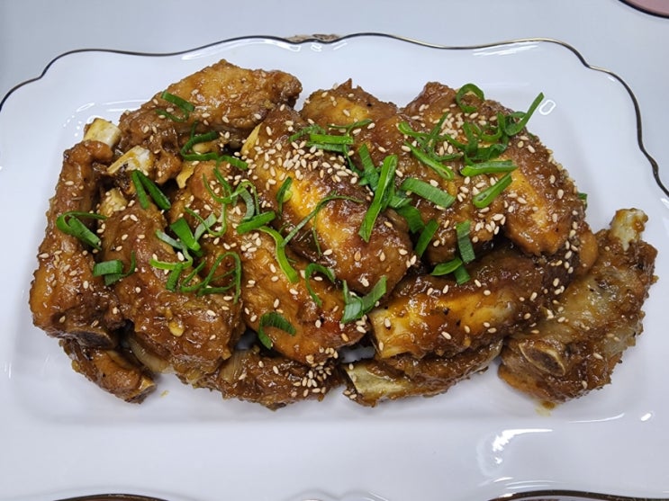  카레 간장등갈비찜 레시피, 돼지고기 간장 등갈비찜