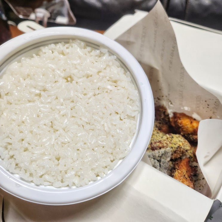  배달음식 푸라닭 김부각치킨 김미바삭 재주문한 치킨추천! 햇반이랑 치밥까지