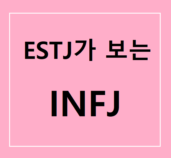  ESTJ가 보는 INFJ