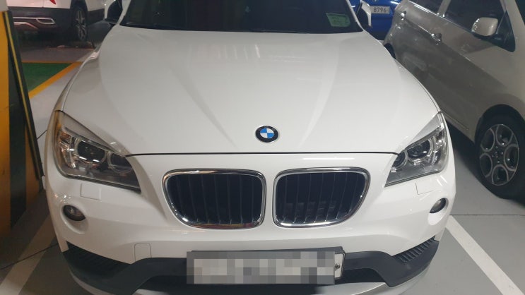  BMW X1 배터리 AGM 규격의 밧데리로 교체