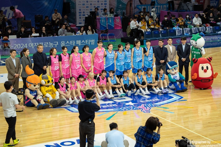아산이순신체육관 WKBL <b>여자농구</b> 올스타전 관람 후기 (feat.... 