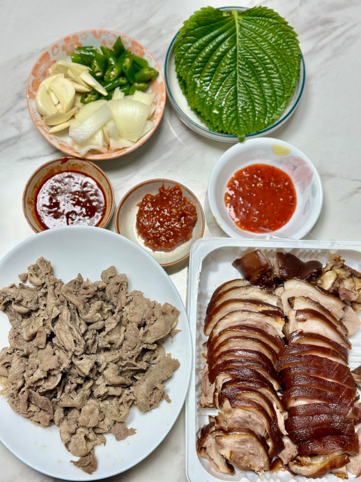  의정부시장 숯불고기 족발 맛집 행복한 만원
