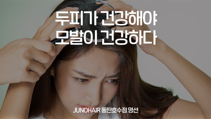  동탄2 미용실 두피건강 지키며 올바르게 머리감는법