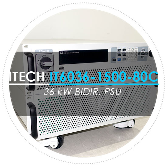 양방향 DC 파워서플라이 인기 있는 이유 Feat. IT6036C-1500-80 36 kW Bidirectional DC Power Supply - 계측기렌탈 대여 판매