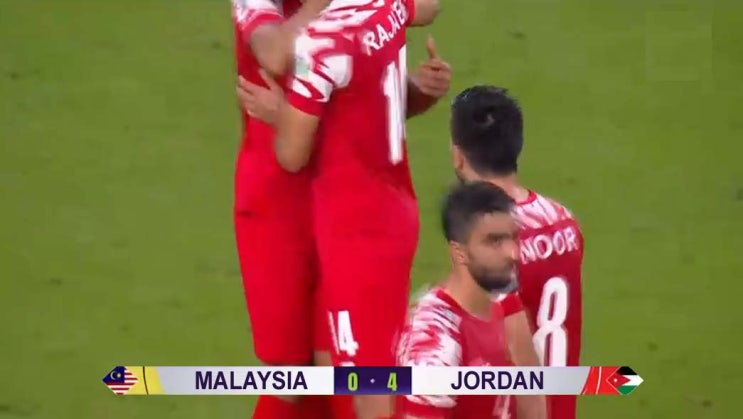  2024 AFC 아시안컵 E조 1차전 말레이시아 vs 요르단