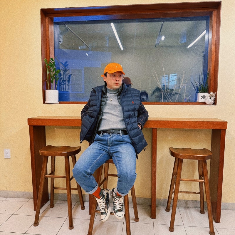 무신사 세일행사 폴로랄프로렌 패딩조끼 남자 XL 사이즈 착용후기 사이즈팁 공유