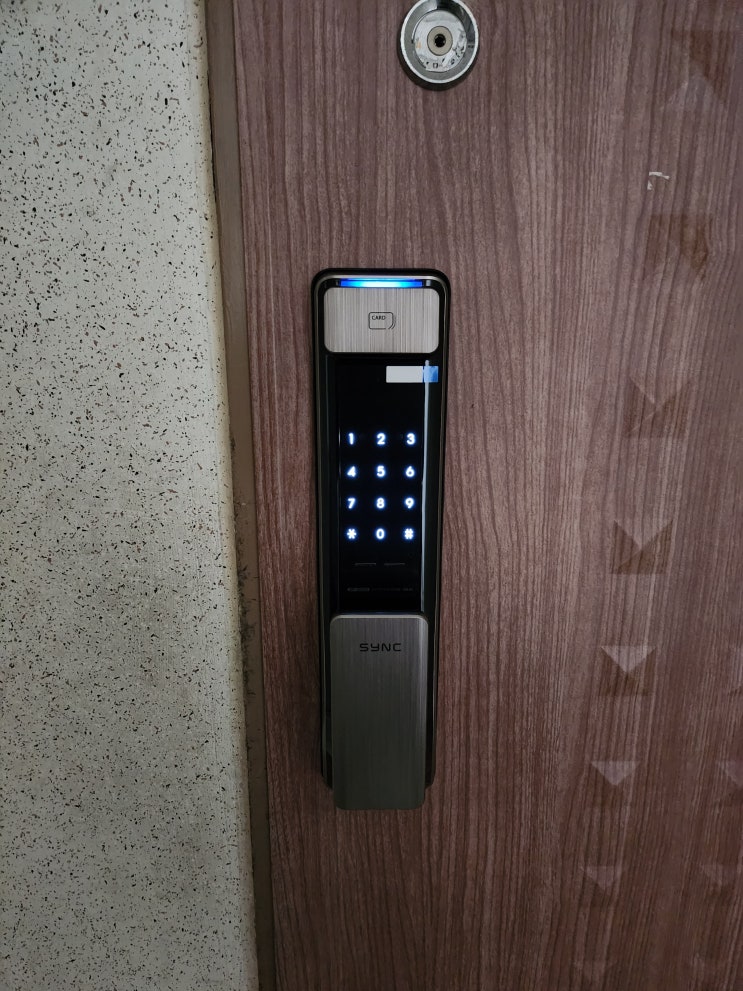  파주열쇠 교하 다율동 청석마을8단지아파트 대양디앤티 DDL-3100 현관 도어락 고장 SP2000 번호키 교체 설치 24시열쇠출장