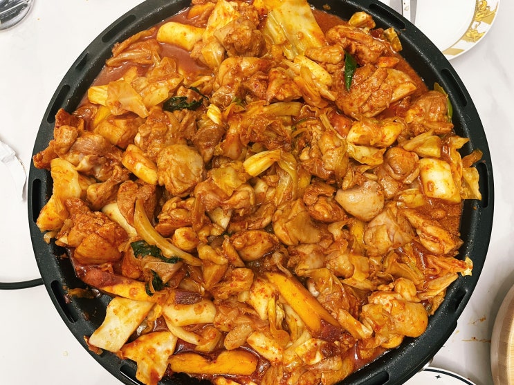  강원도 춘천 통나무집 닭갈비 3호점 포장해서 먹어본 후기