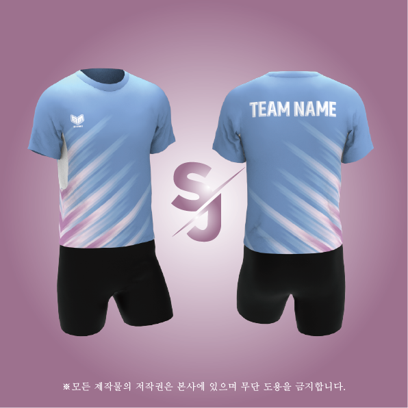  배드민턴유니폼 SJBM 디자인출시-배드민턴유니폼전문 전사배드민턴유니폼 학교스포츠클럽유니폼 배드민턴복