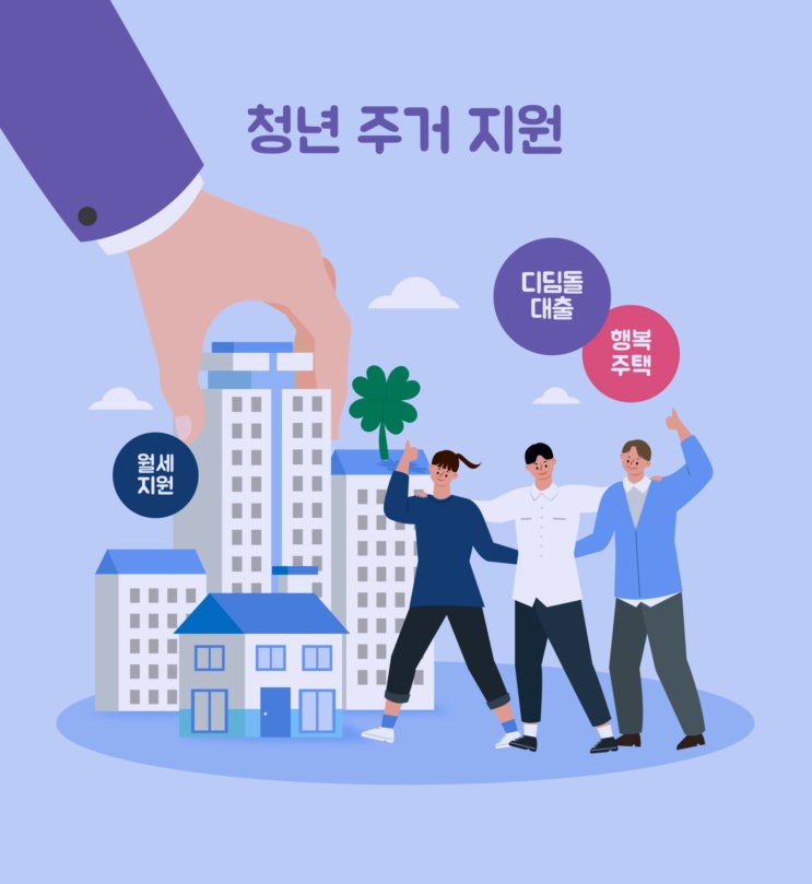 무주택 청년 월세 지원에 대한 신청 조건