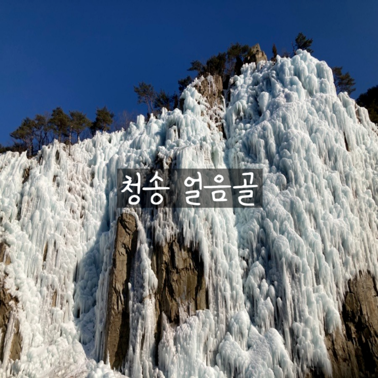 국내 겨울 여행지 경북 청송 얼음골 빙벽 주차장 날씨 약수터