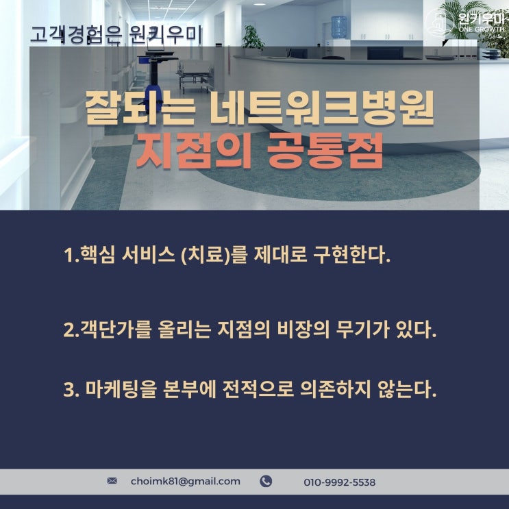  [병원CS교육] 네트워크 병원해서 잘되려면 이렇게 하세요~