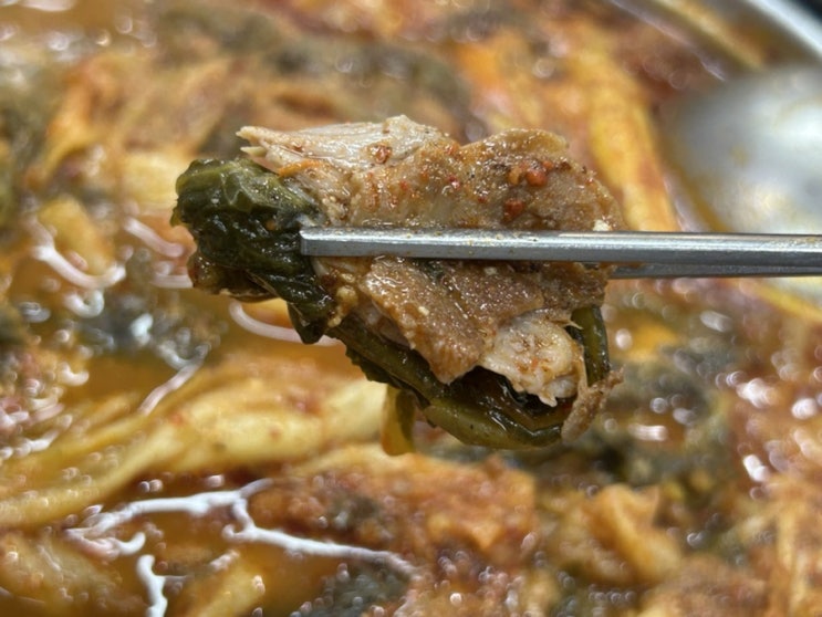  부평 감자탕 맛집 본가 왕뼈감자탕 진한 국물맛 최고