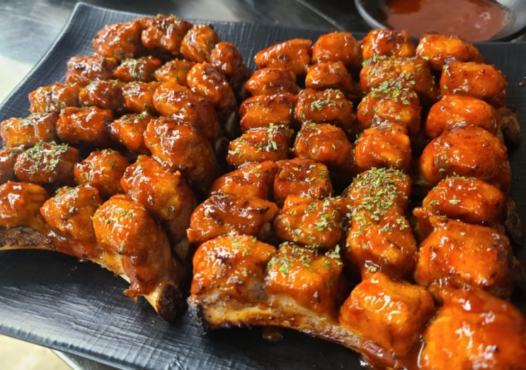 구리돌다리 고기맛집 암사직화쪽갈비, 초벌구이 식당이라면 가족모임, 단체모임장소로 최고죠.