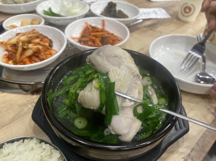  융건릉 맛집 능이버섯백숙 능이야 화성점