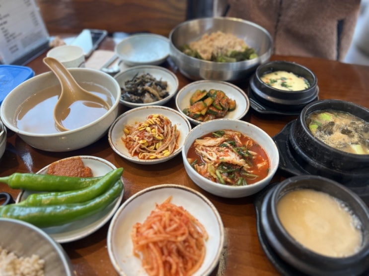  대전 반찬식당, 반찬호떡 후기, 보문산 맛집