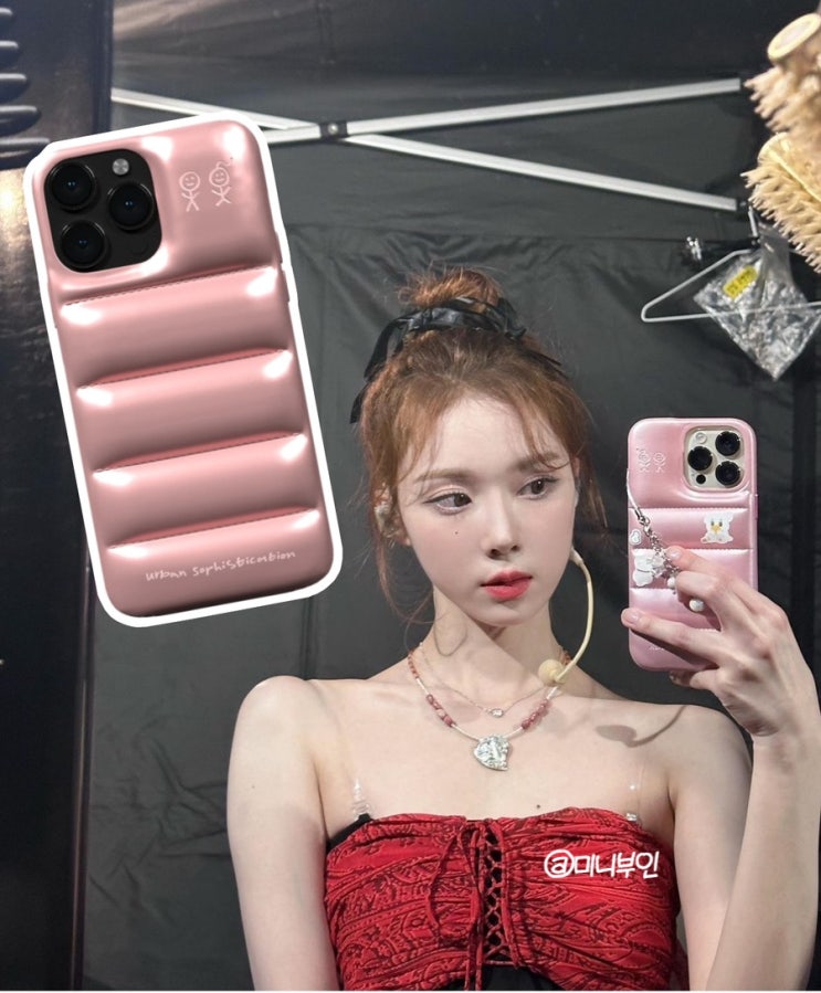  에스파 윈터 아이폰케이스 어반소피스티케이션 더 푸퍼 발레리나