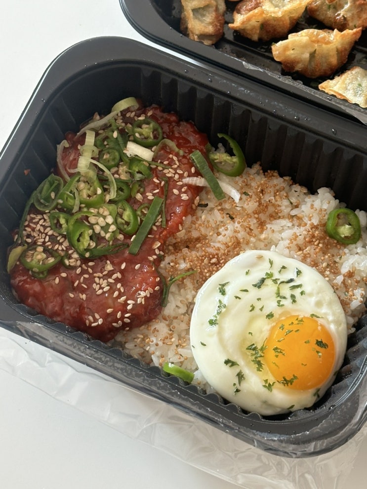  천안배달 쿠팡이츠로 시켜본 순살게살비빔밥맛집 총각 살꽃게 & 꽃게살비빔밥