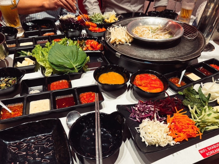 호치민 랜드마크81 빈홈점 한식 맛집 샤브쌈주머니 한국식 샤브샤브 SHABU SSAM