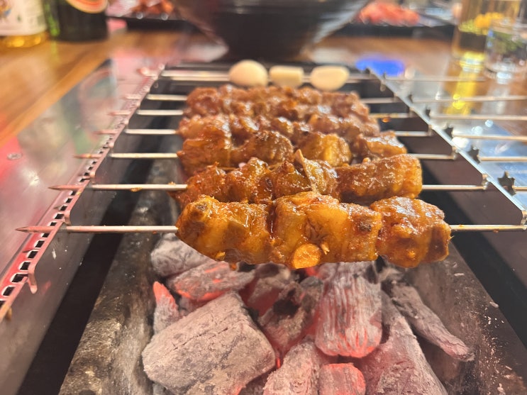  [서울] 구의역맛집 풍부한 육즙과 고급 숯의 향 특급 양꼬치의 맛과 향연