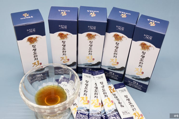  장생도라지 진(眞) 도라지진액 스틱 추천해요!(+도라지효능)